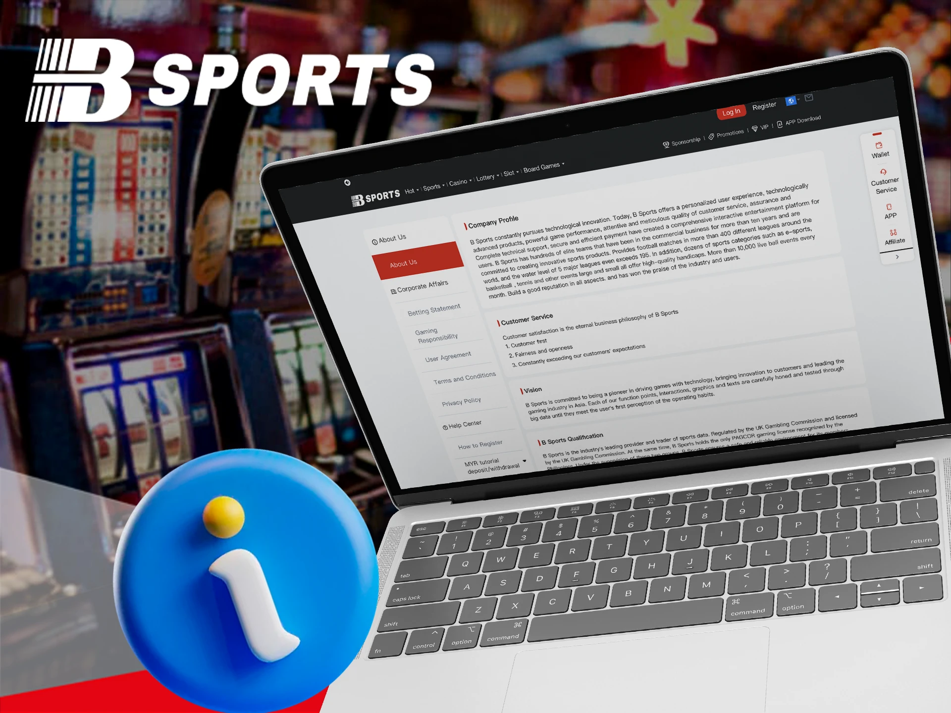 Check out some basic information about BSports.