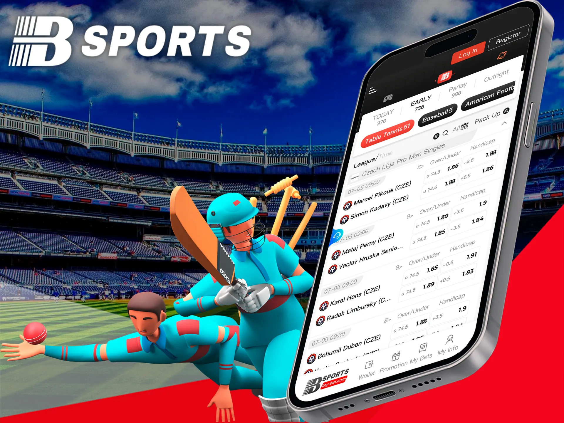 Bet on your favourite teams and win with BSports.