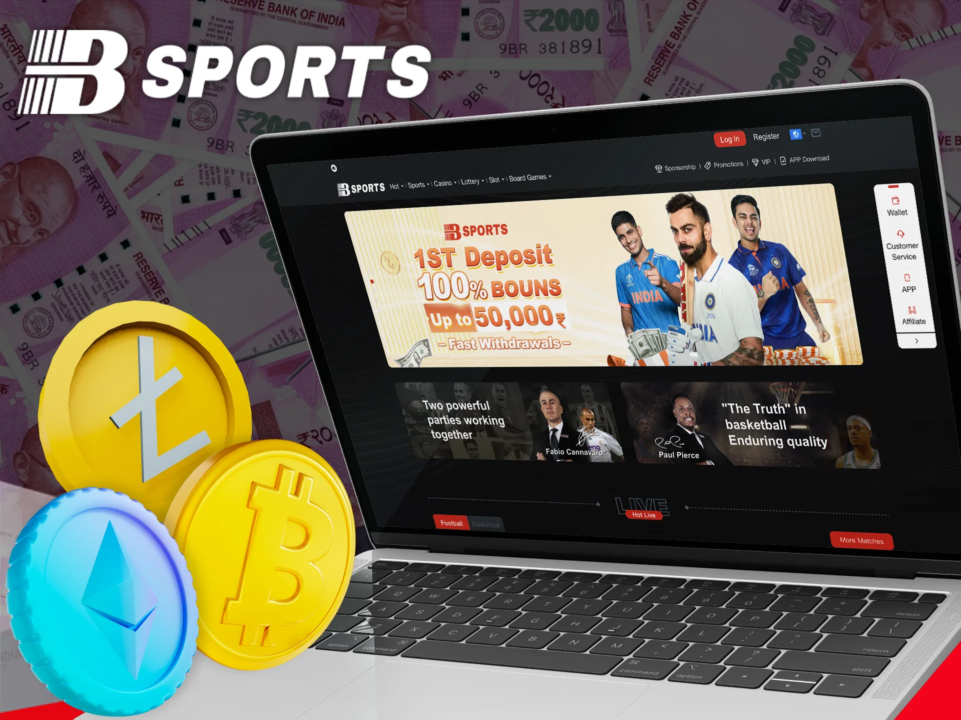 Find out which payment systems are compatible at BSports.