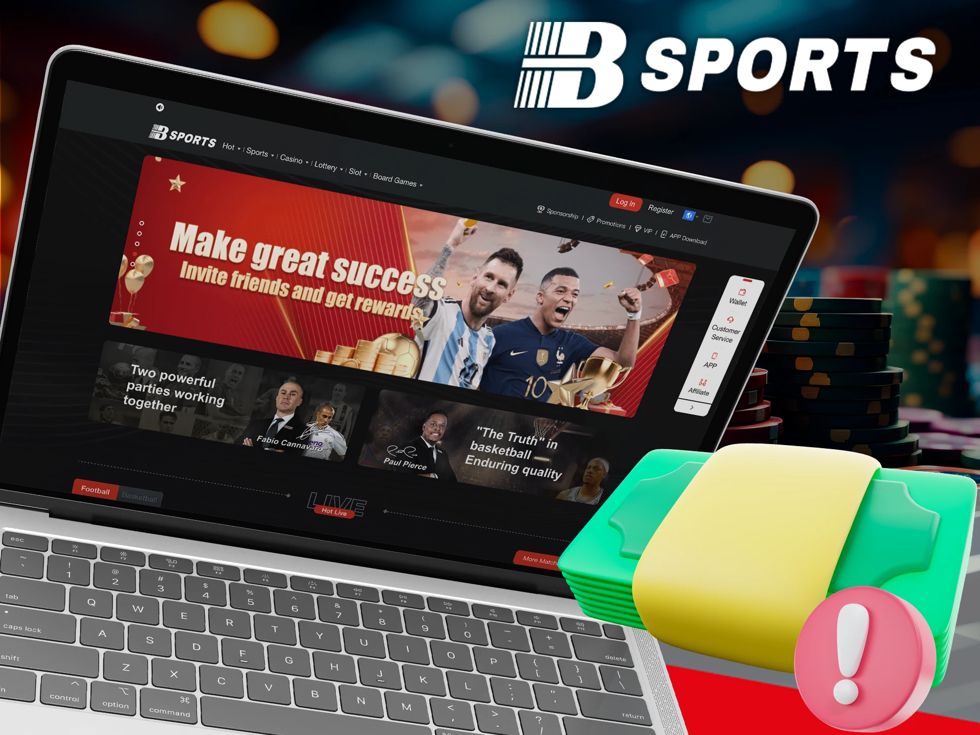 Read about the withdrawal terms and conditions at BSports.