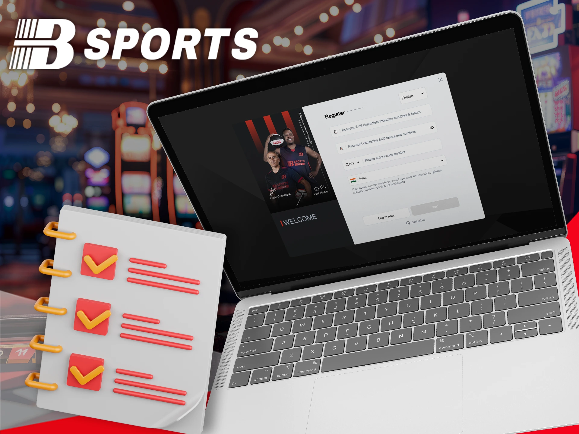 Learn about the requirements to sign up for an account with BSports.