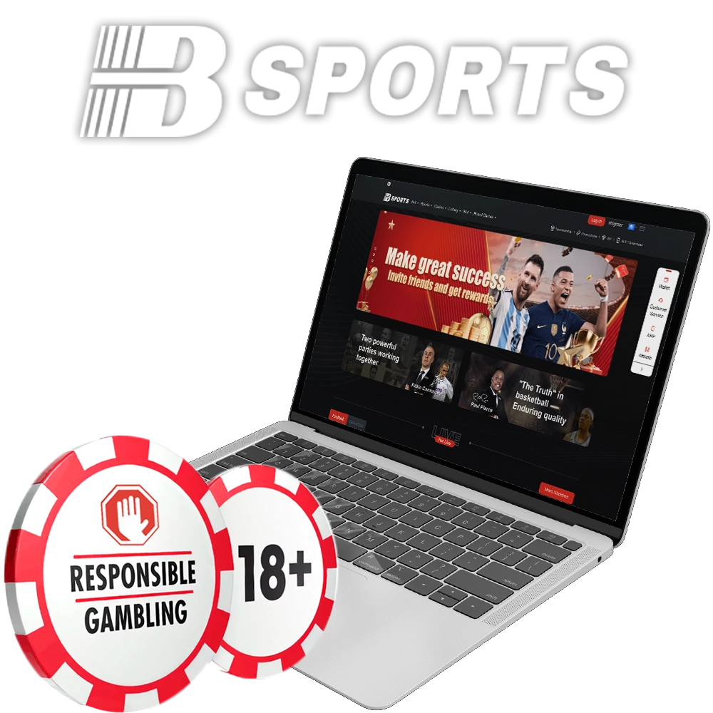 BSports asks you to gamble responsibly.