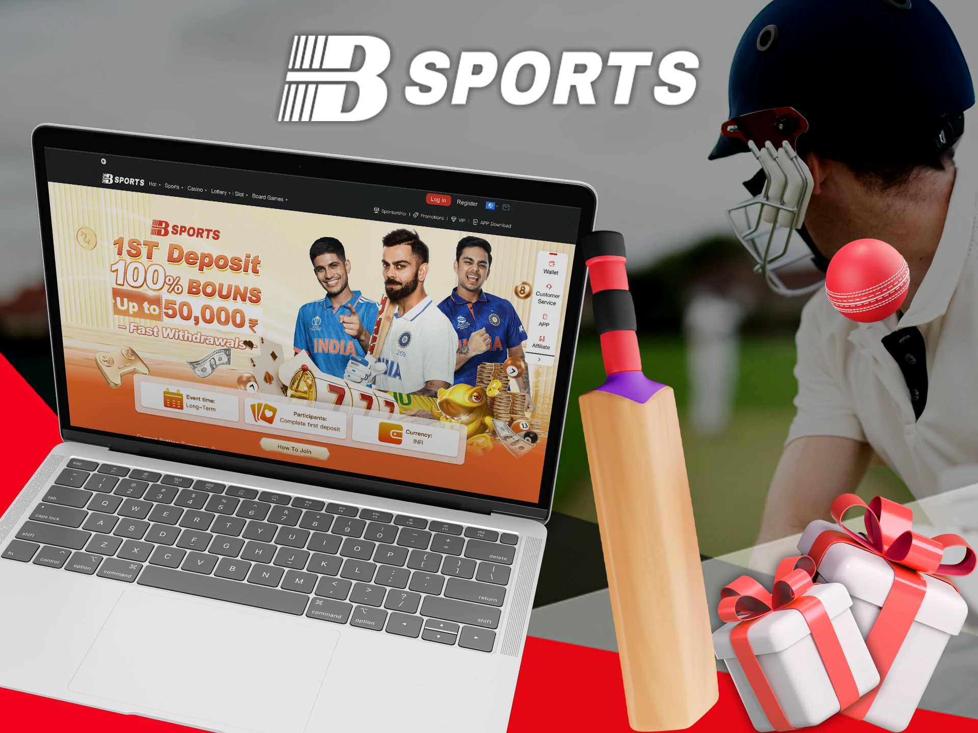 The welcome bonus from BSports is already waiting for you.